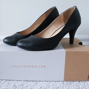Black Call it Spring 2.5" Heels